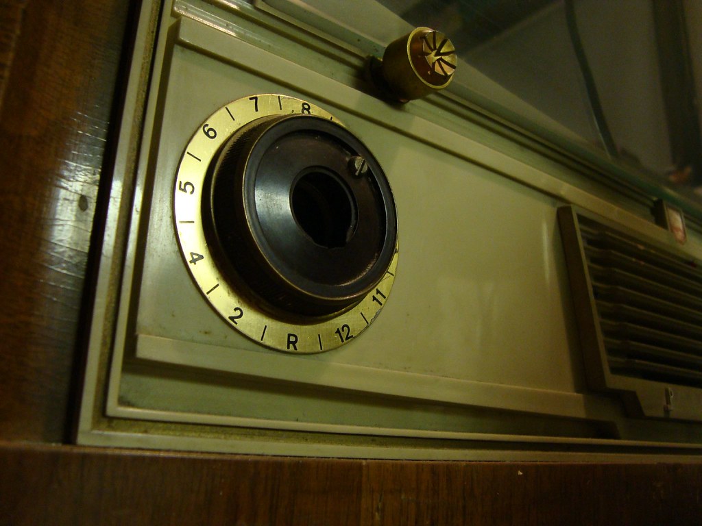 tv dial there's an old television in my kitchen John Bell Flickr