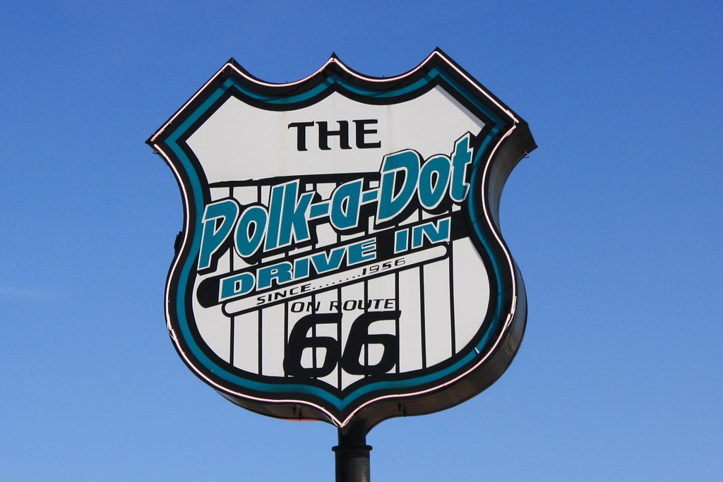 PolkaDot Drive In Braidwood, IL Route 66 Anne Swoboda Flickr