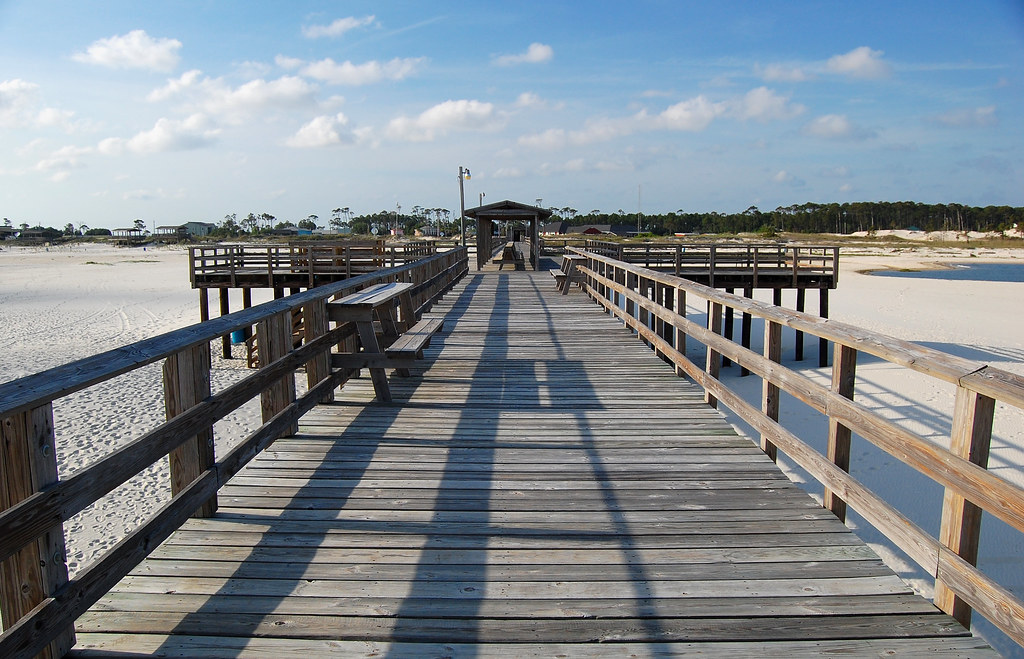 Dauphin Island Public Fishing Pier There hasn't been much … Flickr