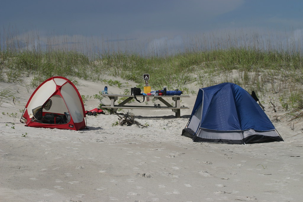 Camping at Bear Island Beach Style Secluded campground o… Flickr
