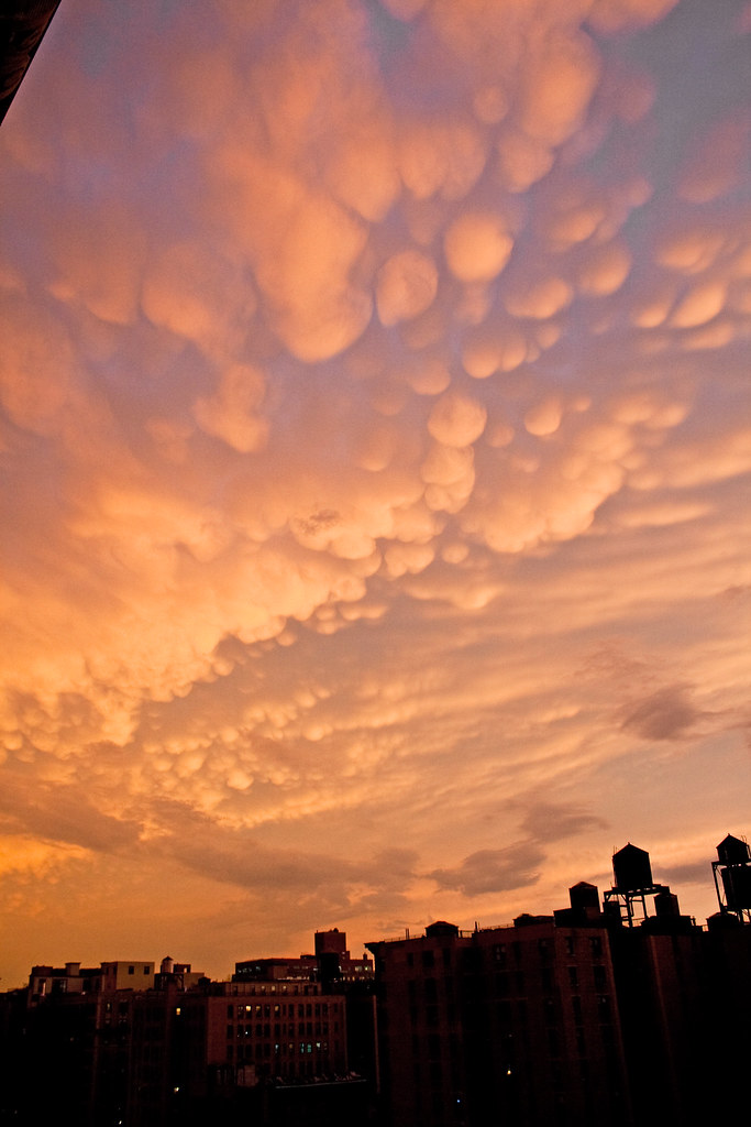Clouds Like Cotton Balls (Mammatus cloud) After a very hea… Flickr