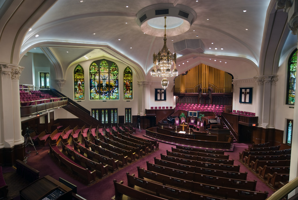 First United Methodist Sanctuary The sanctuary of First Un… Flickr
