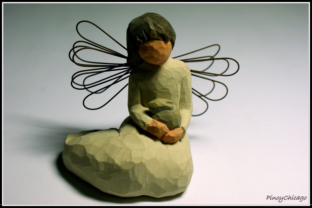 Angel in Clay Angel Sculpture, Clay figurine, clay angel Allan Flickr