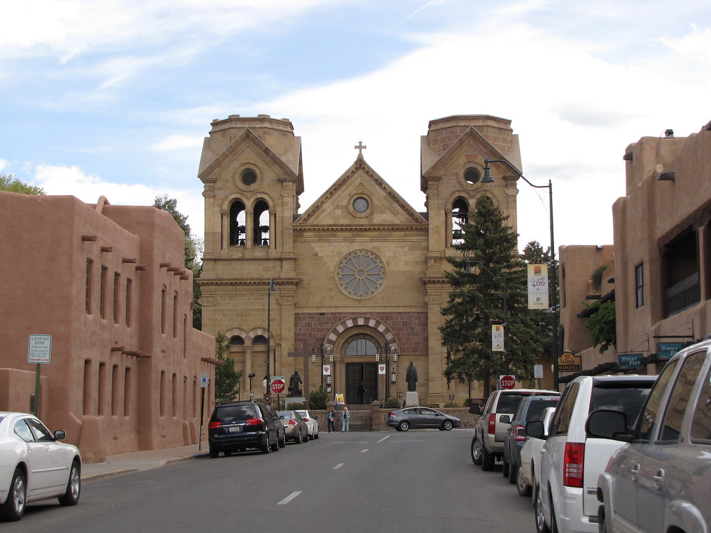 Old Town Santa Fe The Cathedral Basilica of St. Francis of… Flickr