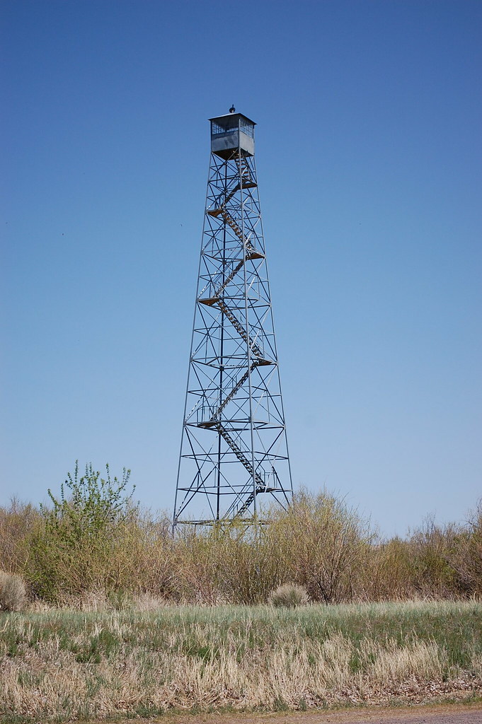 Fire watch tower Fire watch tower built back in the 1930`s… Flickr