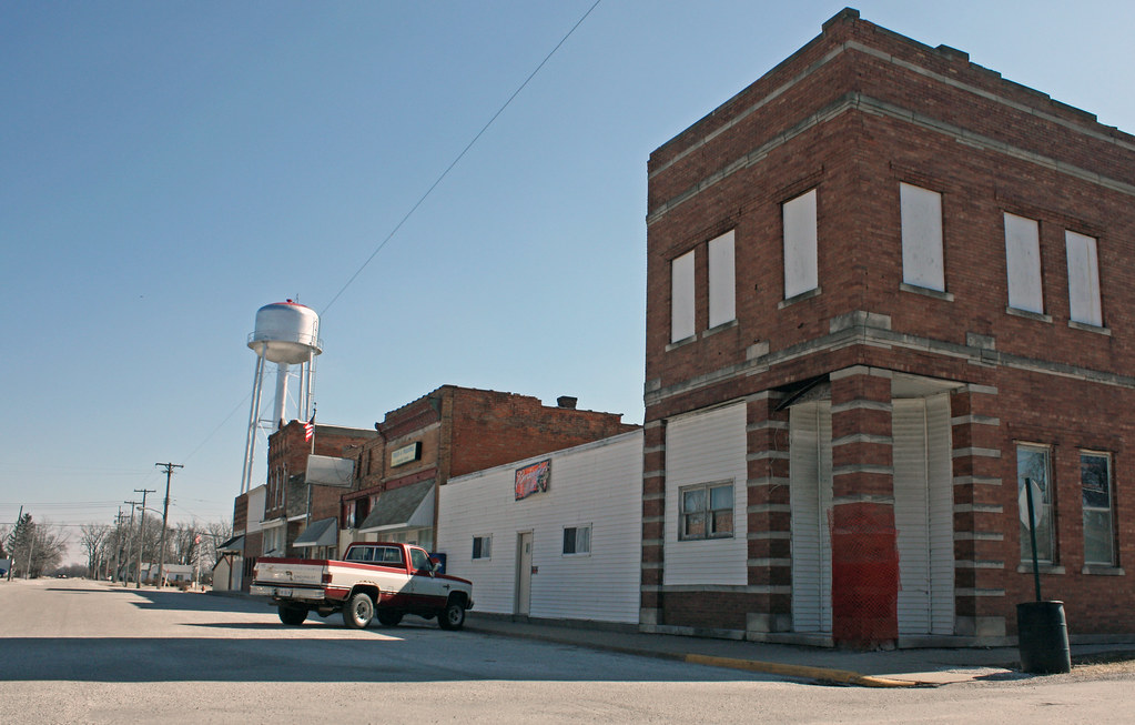 Tallula IL Business District (11 of 14) The south side o… Flickr