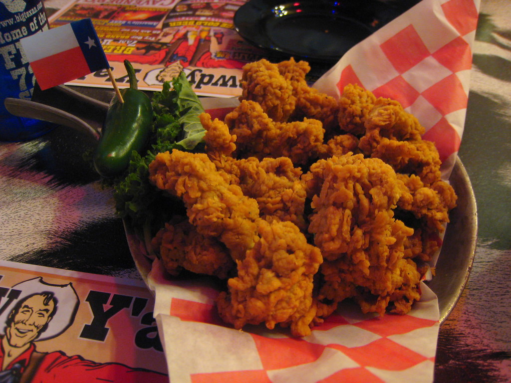 Calf fries Taos to Amarillo via Las Vegas. New Mexico. Boots in the