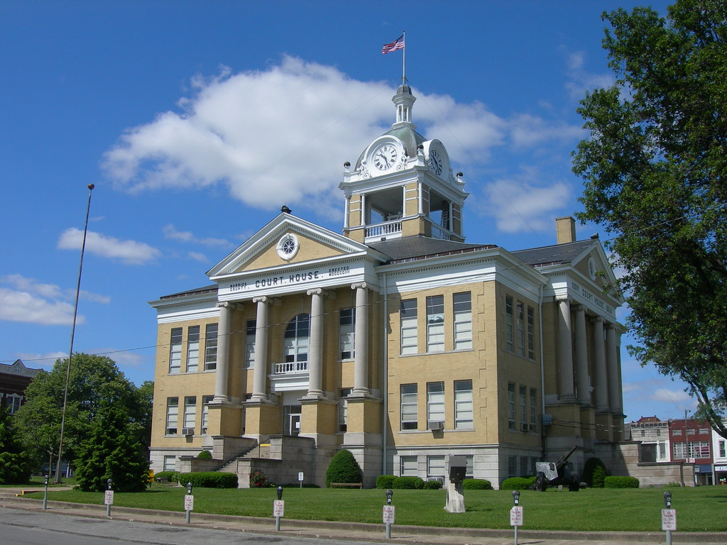 Warrick County Courthouse Boonville, Indiana Constructed i… Flickr