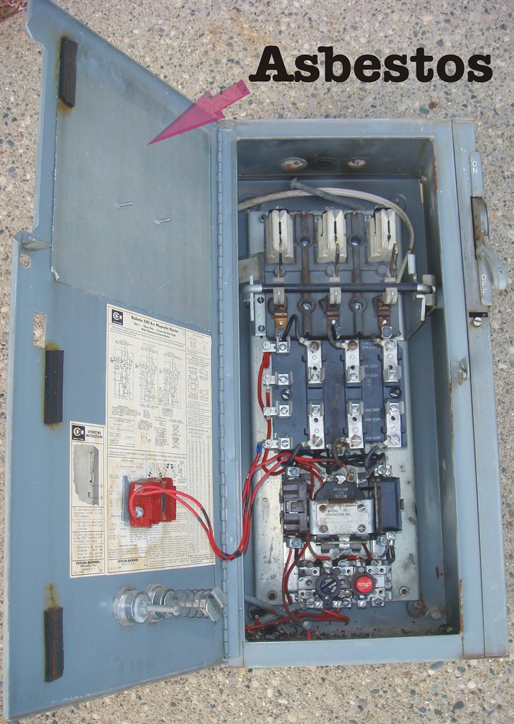 CutlerHammer Electrical Panel with Asbestos Paper Flickr