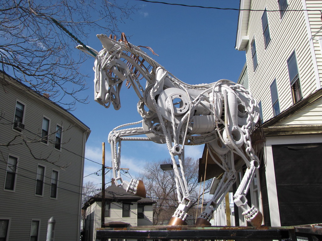 Metal Unicorn Statue Mary Helen Leonard Flickr