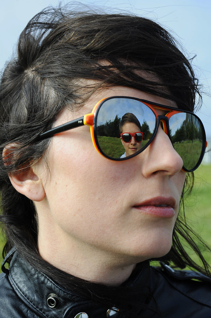 Mirrored Sunglasses Challenge 1 Mirrors are everywhere c… Flickr