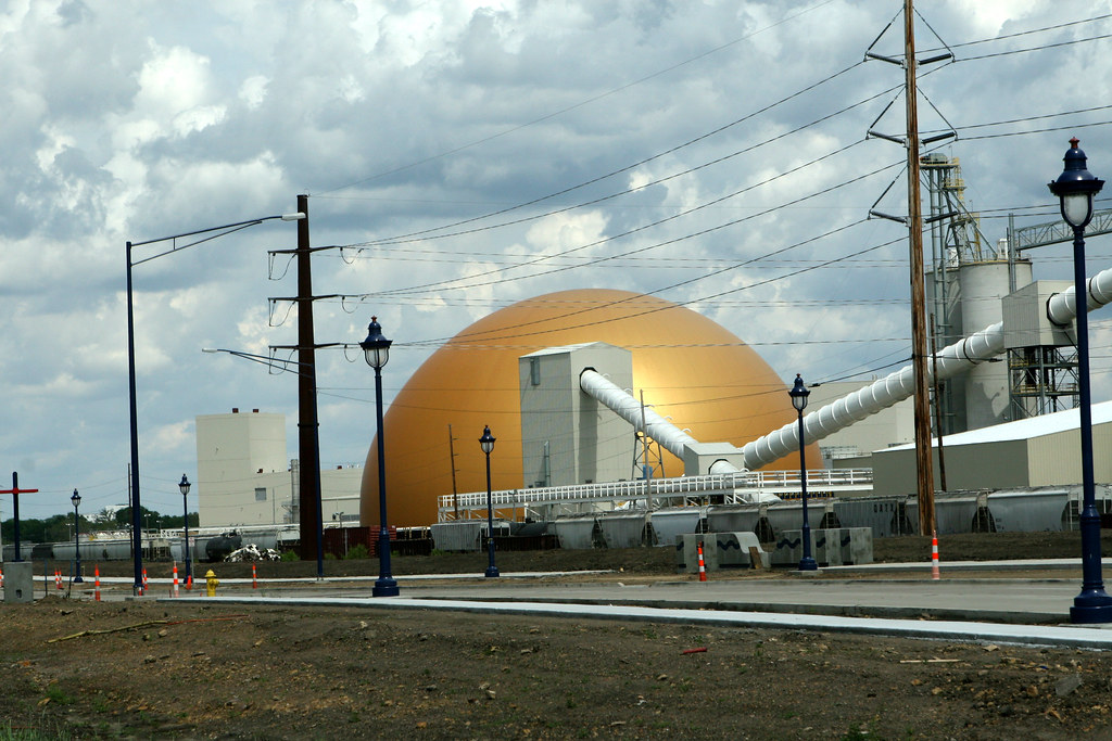 ADM PLANT IN CLINTON, IOWA Post & Beam Flickr