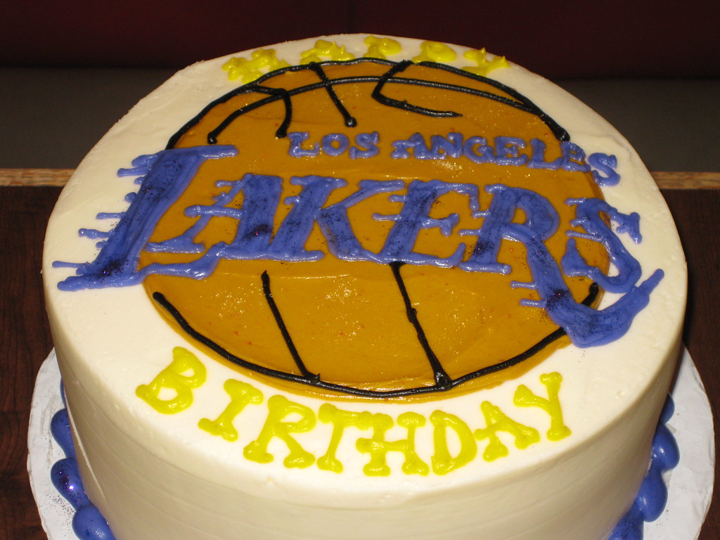 Los Angeles Lakers Cake The Sugar Me Bakery A Los Angele… Flickr