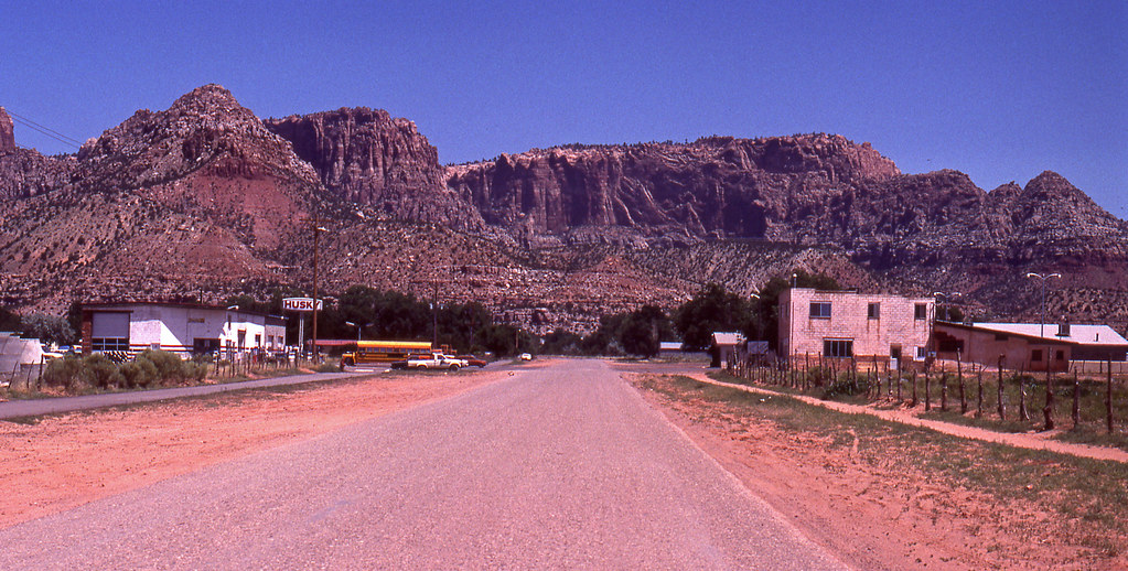 Colorado City, Arizona 1985 Looking northward on Central S… Flickr