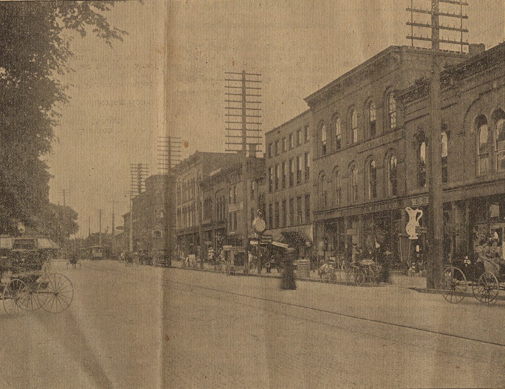 A view of Market Street, Warren, Ohio, 1905 A picture from… Flickr