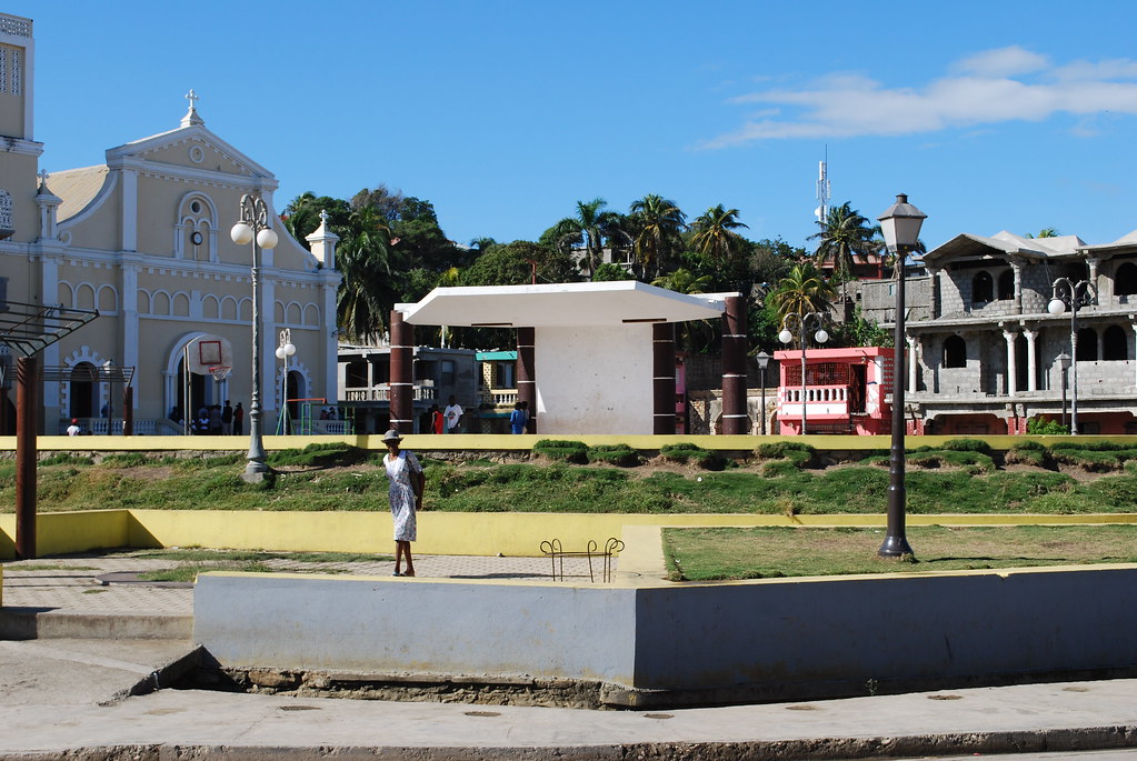 Downtown St. Louis Du Nord, Haiti This is the "ampitheatre… Flickr
