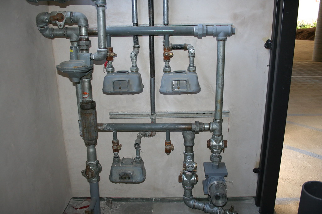 Gas Meter Manifold Soon to serve mixeduse building. WestGrove Ed