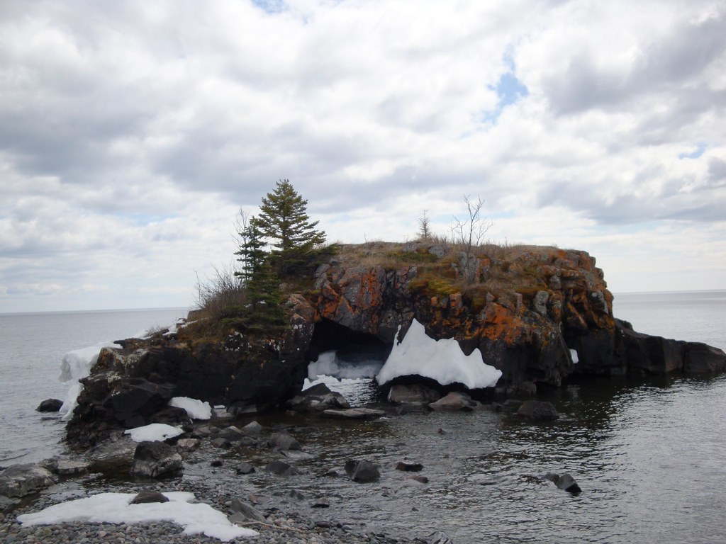 Hollow Rock Thaw Hollow Rock Resort Grand Portage, MN Mike Tauer