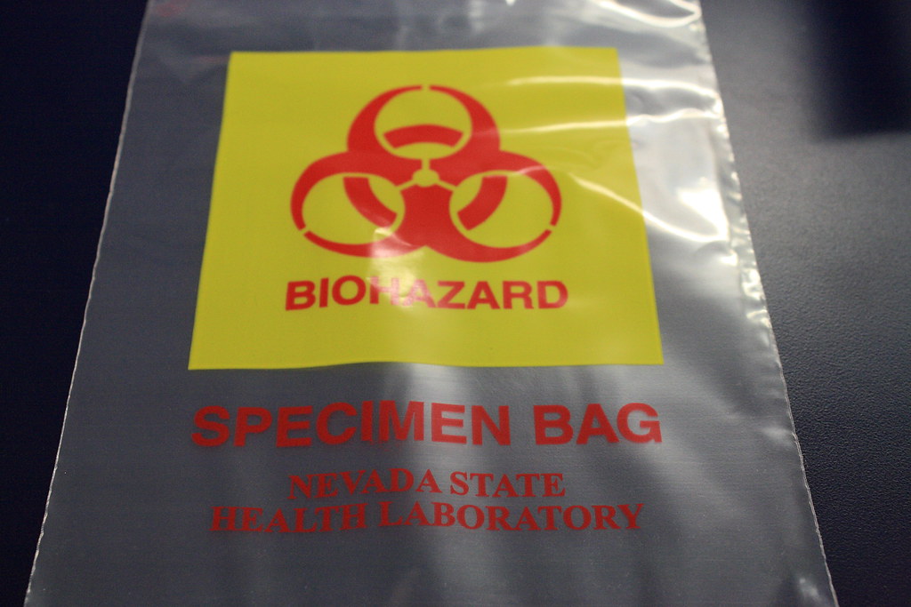 Specimen Bag Blood samples are put into this bag and run a… Flickr