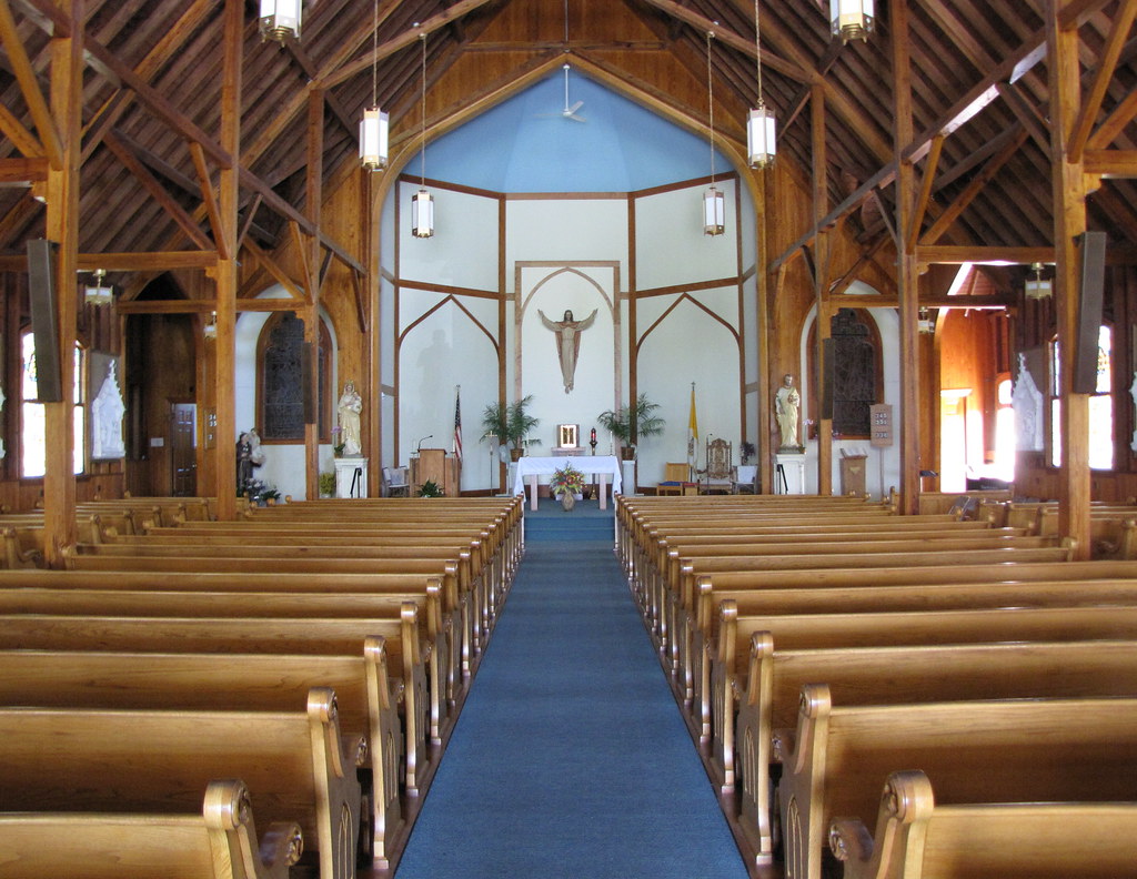 Our Lady Queen of Peace Catholic Church Altar and Pews Flickr