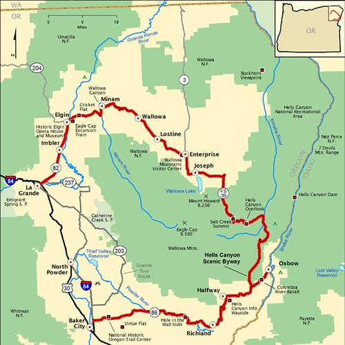 Memorial Day weekend route Hells Canyon Scenic Byway Flickr