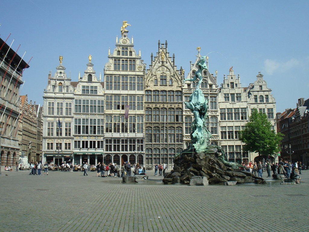 Grote Markt Town Square, Antwerpen/Antwerp/Anvers, Belgi… Flickr