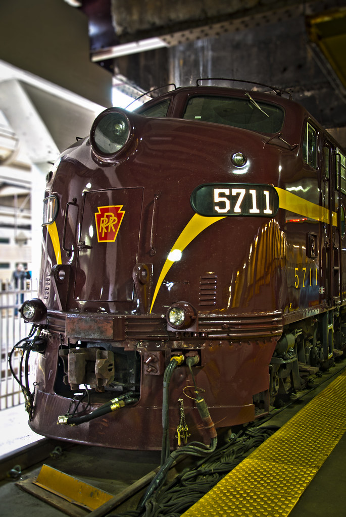 Pennsylvania Railroad Heritage Unit No. 5711 PRR 5711 at C… Flickr