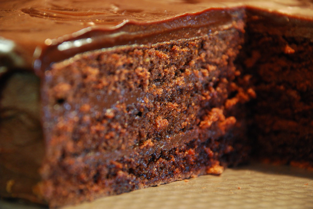 Chocolate Raspberry Ganache Cake Flickr