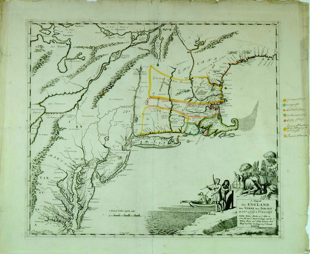 A map of New England, New York, New Iersey, MaryLand & Vi… Flickr