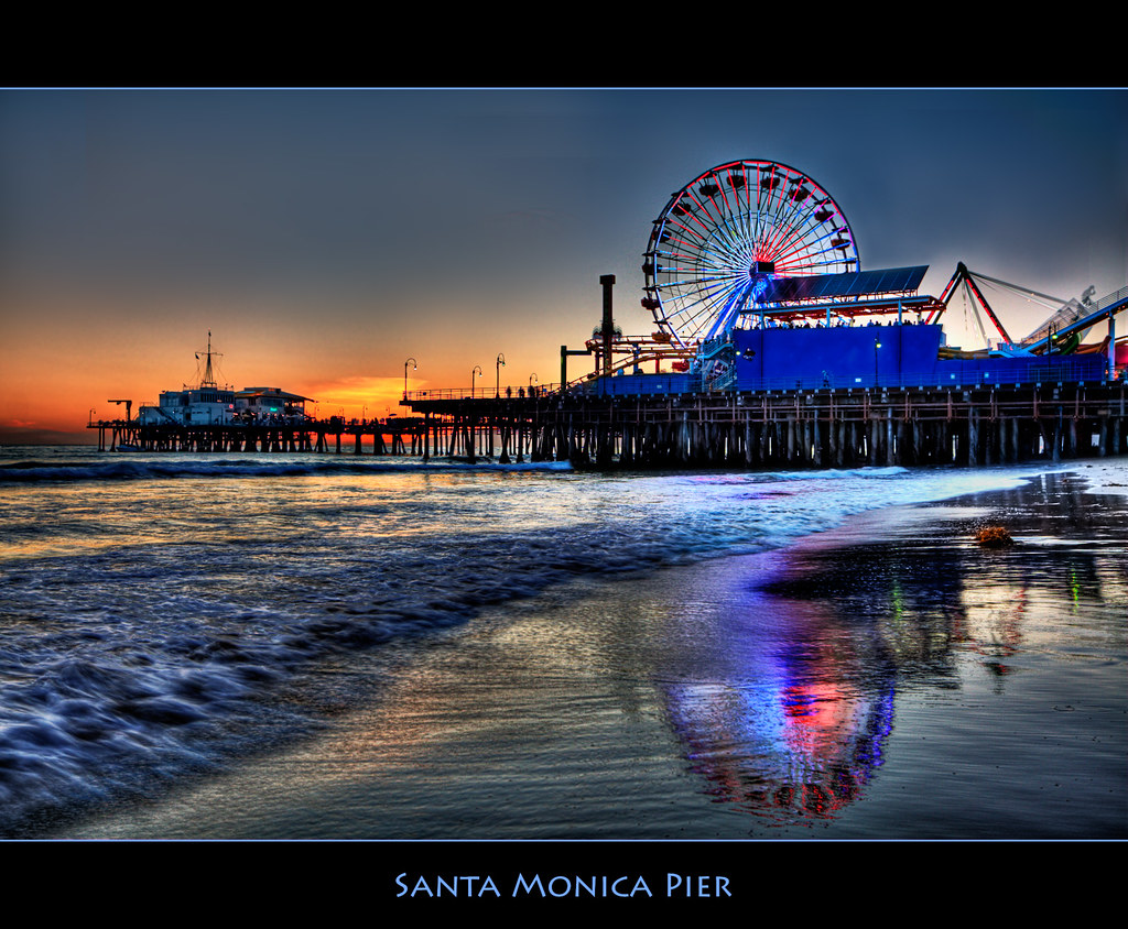 Santa Monica Another view of the Santa Monica Pier. Photom… Flickr