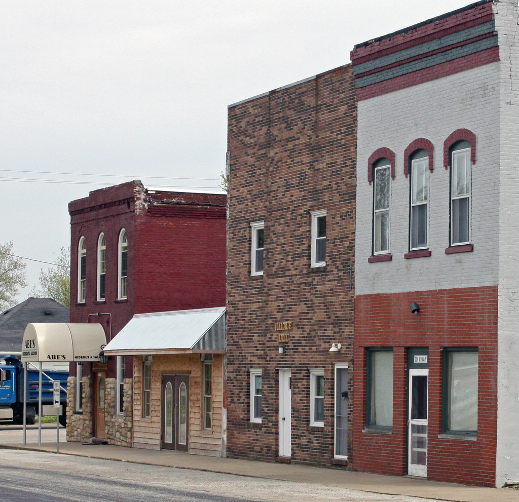 Mechanicsburg IL Business District, Commercial Buildings… Flickr