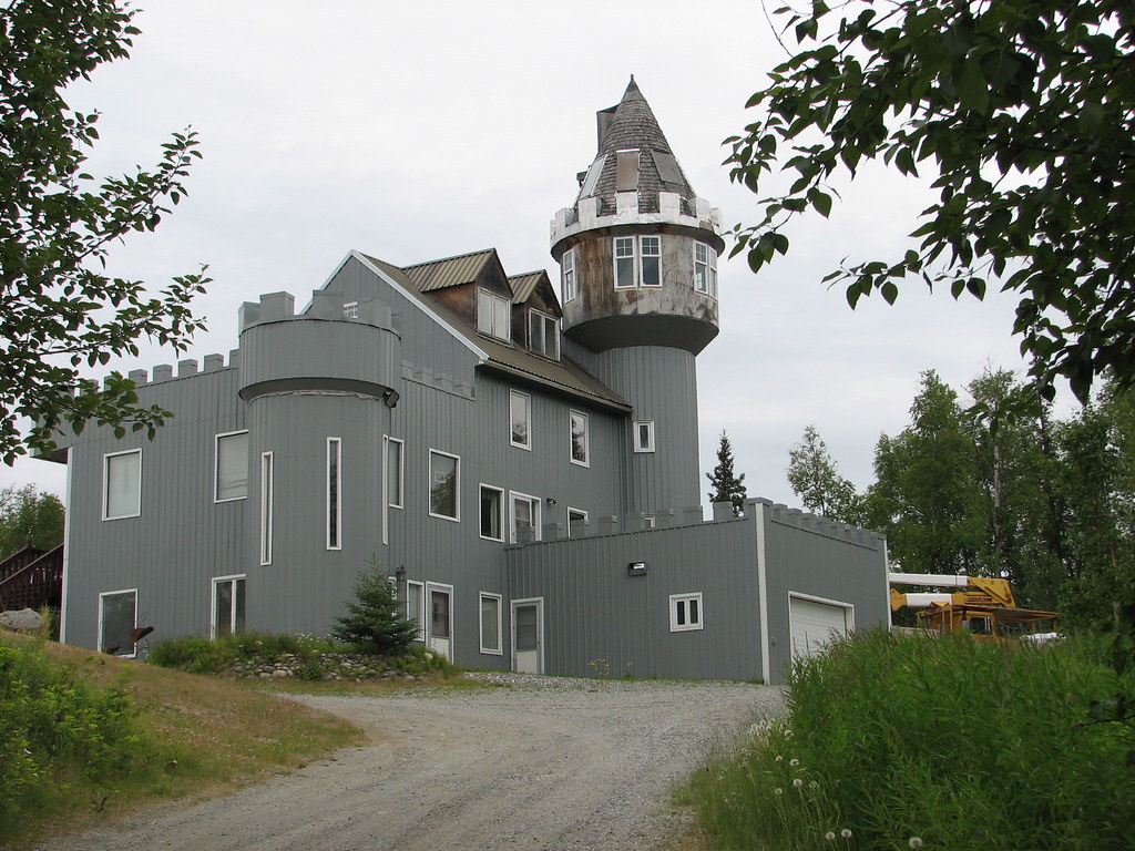Castle House Palmer, Alaska The only castle looking house … Flickr