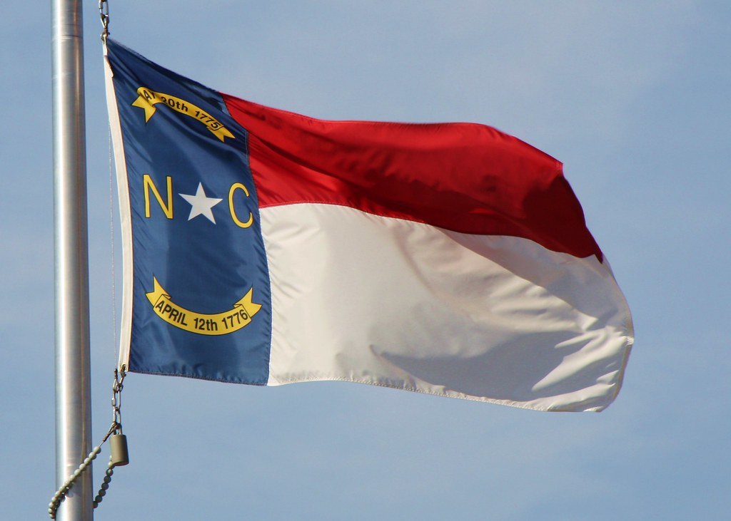 North Carolina Flag Flag of North Carolina, photographed a… Flickr