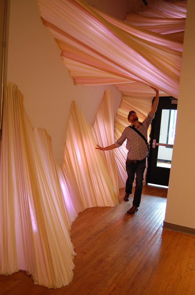 Fabric Installation Des Lee Gallery Carlie Trosclair Flickr