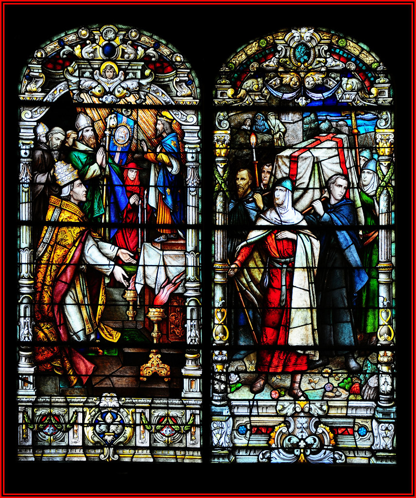 Stain Glass Windows of St. Louis Cathedral New Orleans Flickr