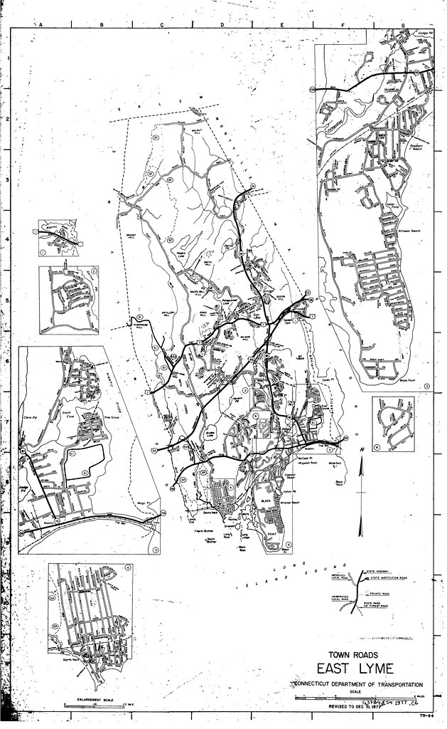 Town roads East Lyme/ Connecticut Department of Transporta… Flickr