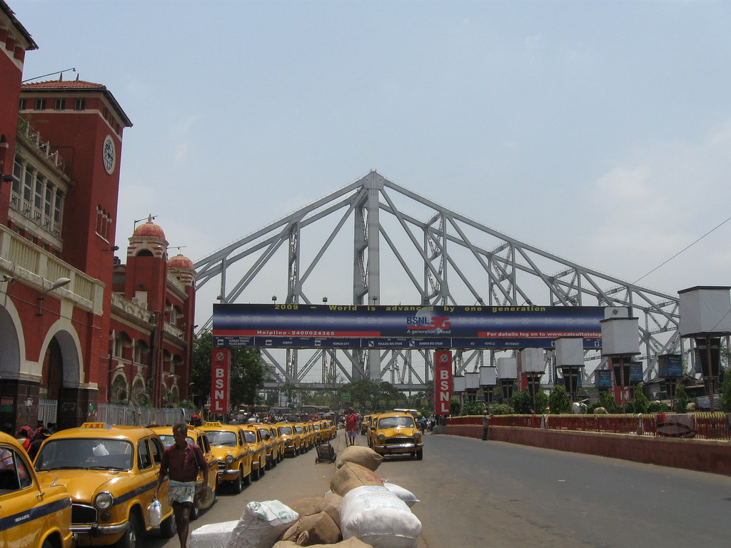 Howrah station and Howrah bridge Howrah Station is one of … Flickr