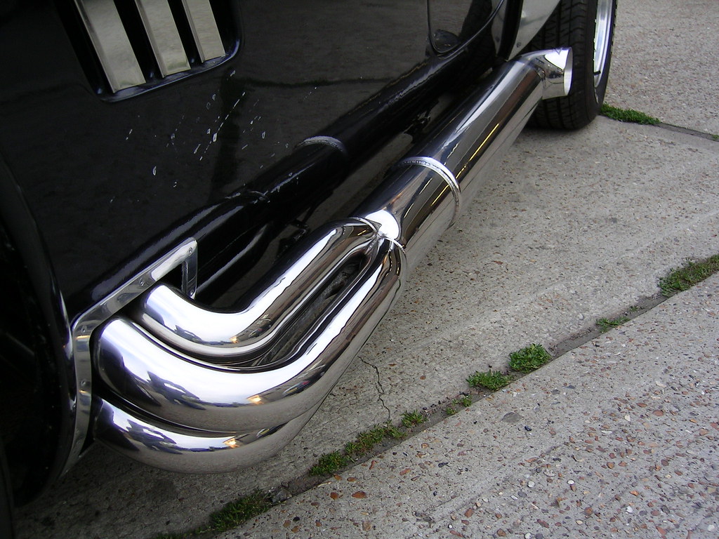 Polished AC Cobra Exhausts by Ashford Chroming These Exhau… Flickr