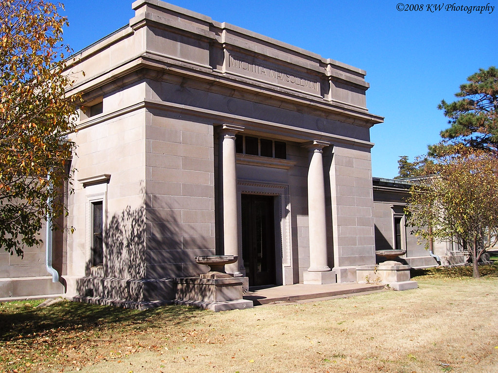Mausoleum Mausoleum at Highland Cemetery in Wichita Kansas… Keith