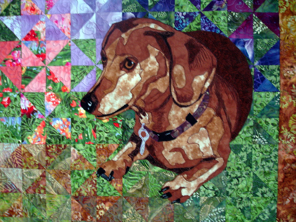 Dachshund Quilt Handmade & Designed...Original Custom