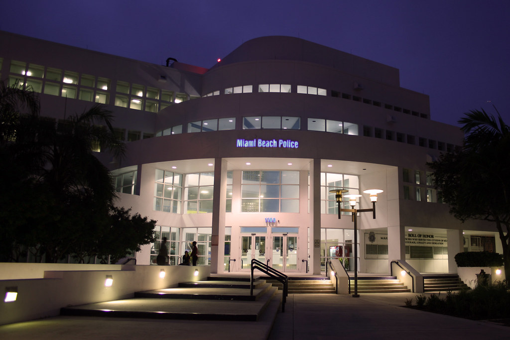 Miami Beach Police Station Miami Beach Police Station Flickr