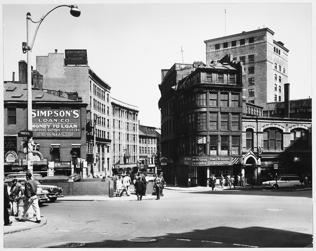 Scollay Square From Pemberton Square Looking Across to Cor… Flickr