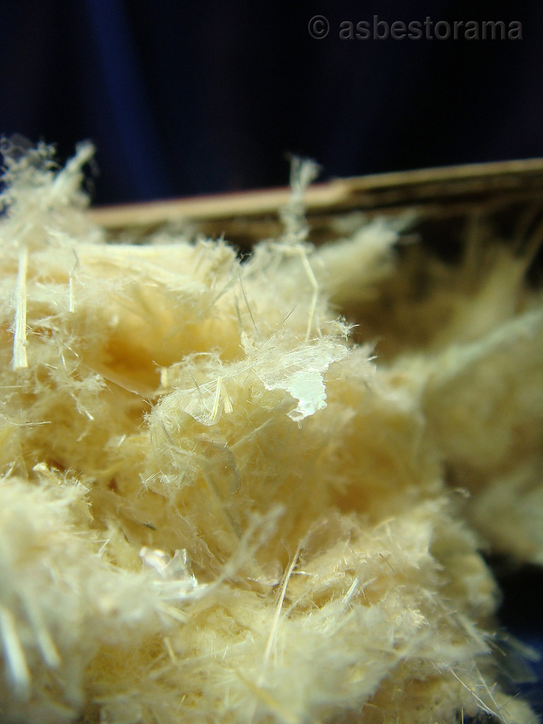 Amosite Asbestos & Mica Fake Snow Detail view of DoublGlo… Flickr