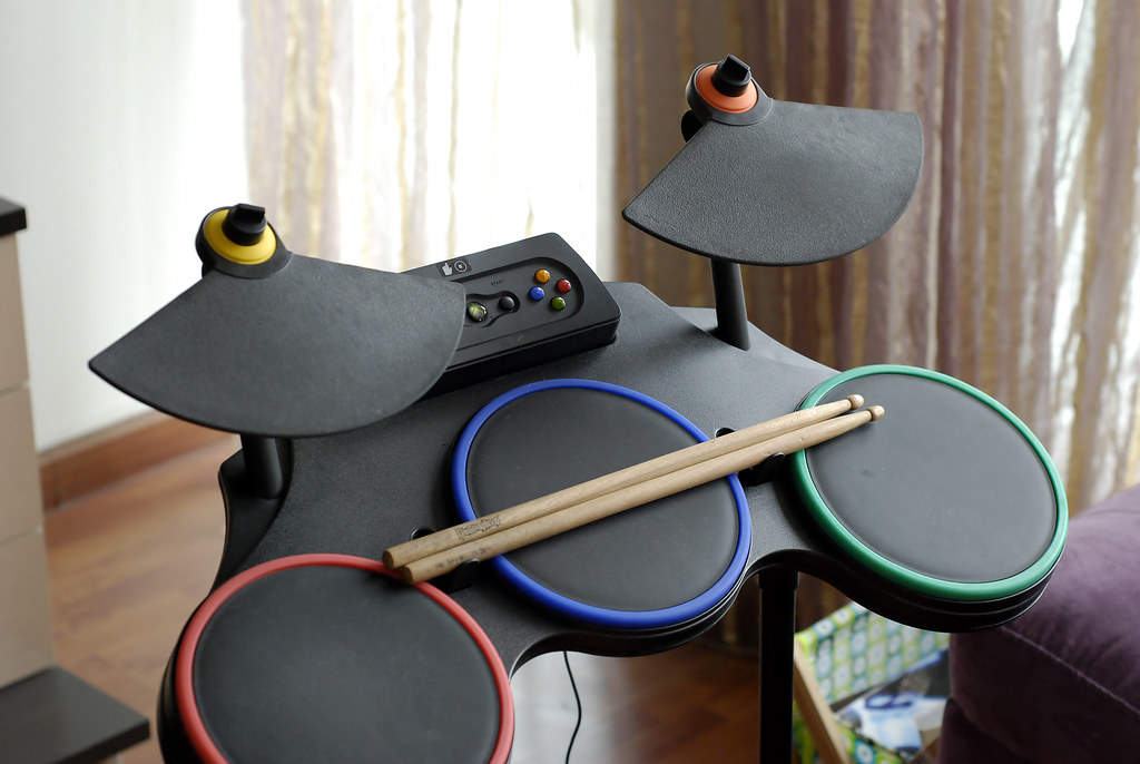 "Guitar Hero World Tour" Drum Set for XBOX 360 ION Drum R… Flickr