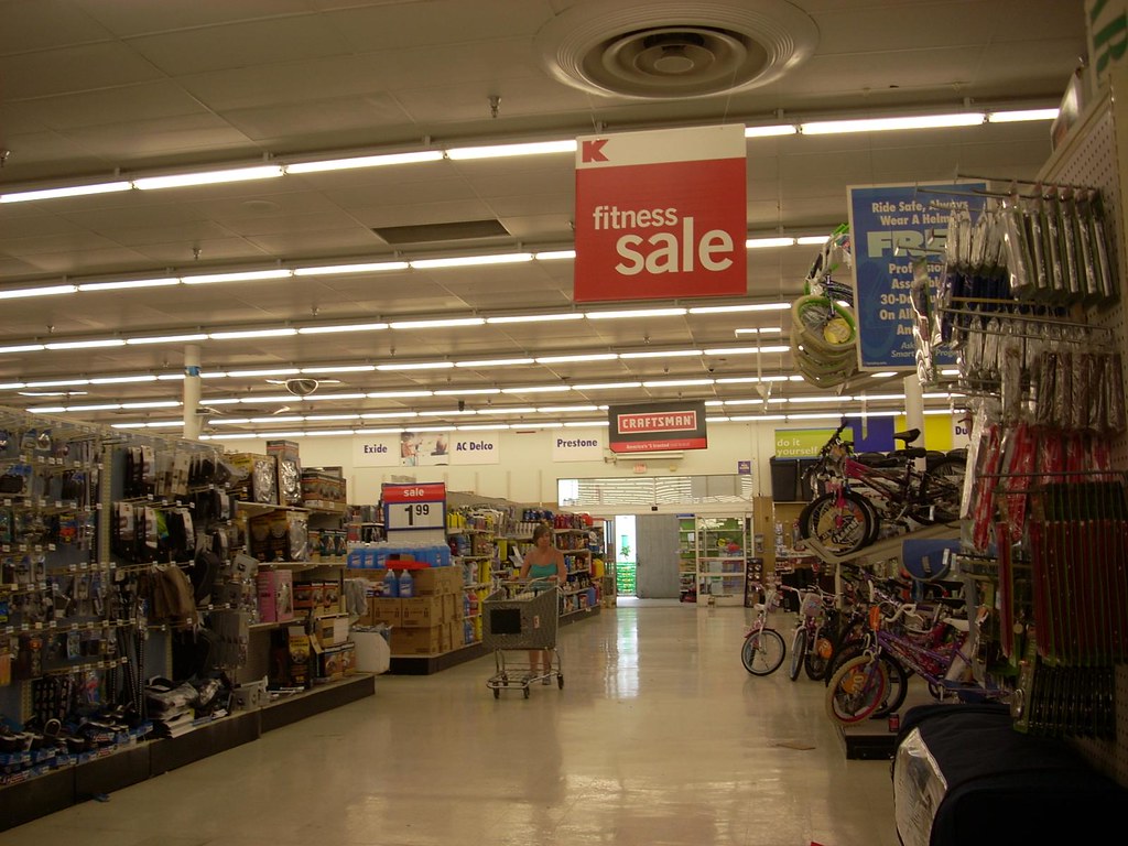 Big Kmart interior The interior of a Big Kmart department … Flickr