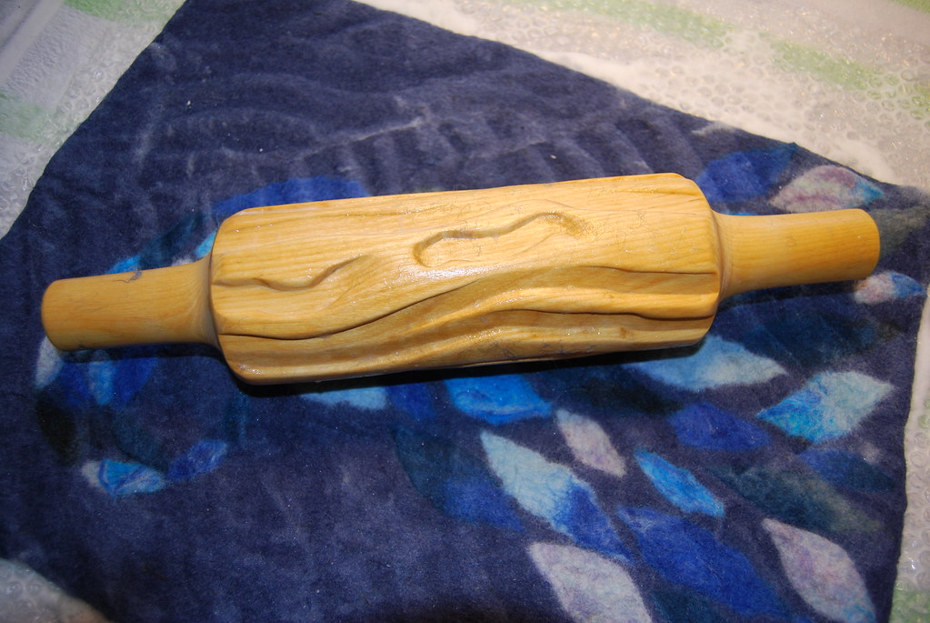 Groovy rolling pin My grooved rolling pin from Rod Welch a… Flickr