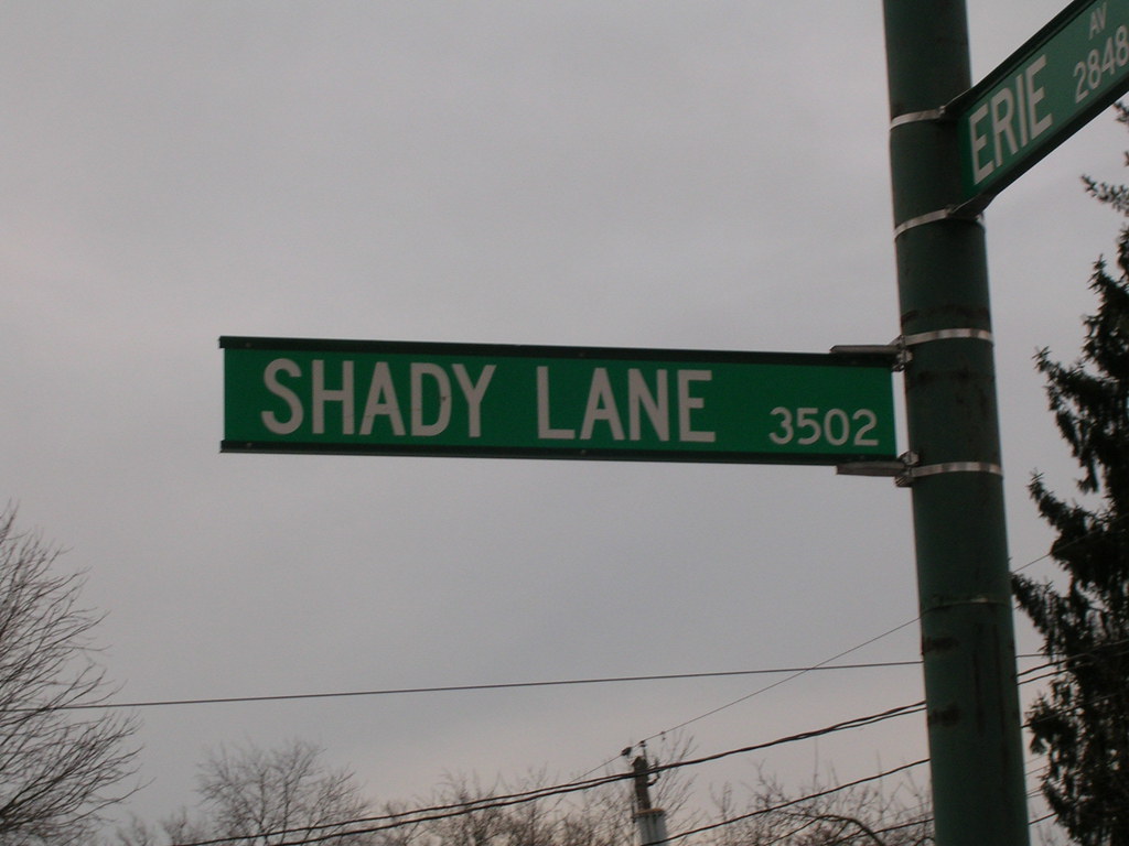 Shady Lane Shade Lane in Hyde Park, Cincinnati, Ohio benuski Flickr