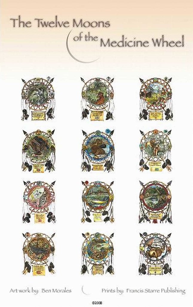 The Twelve Moons of the Medicine Wheel www.nativeamericanz… Flickr