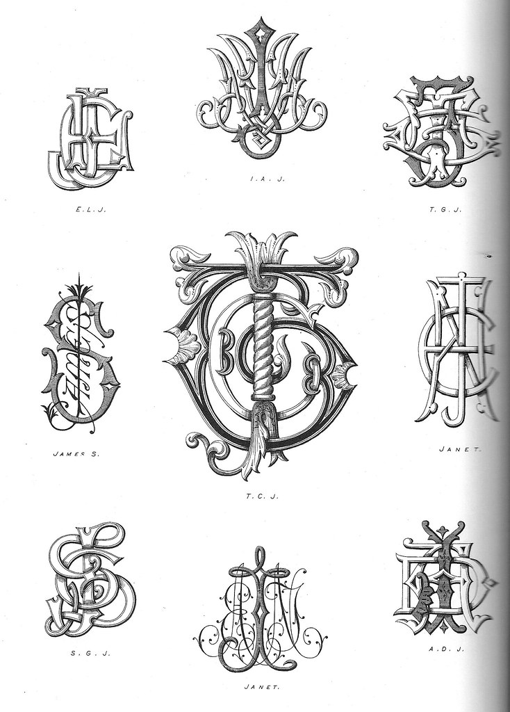 monograms2 From Monograms and Alphabetic Devices. Hayward … Flickr