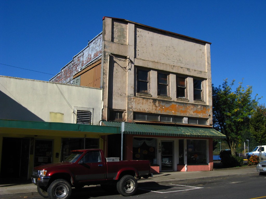Toledo, Oregon Downtown Building Jasperdo Flickr